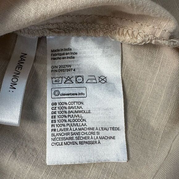 H&M Girls Beige Dress - 2T - Picture 6 of 10